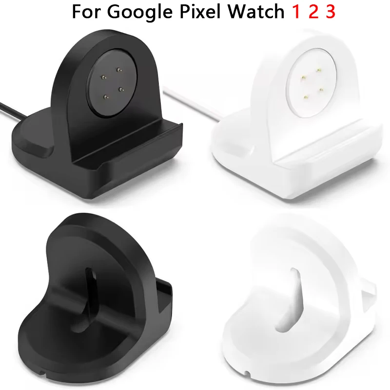 Wireless Charger 3 In 1 - Yumuşak Silikon Şarj Cihazı Cradle Dock