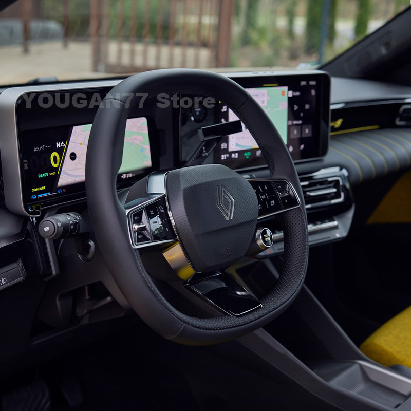 Tech Accessories Renault - Deri Araba Direksiyon Kapağı Renault 5
