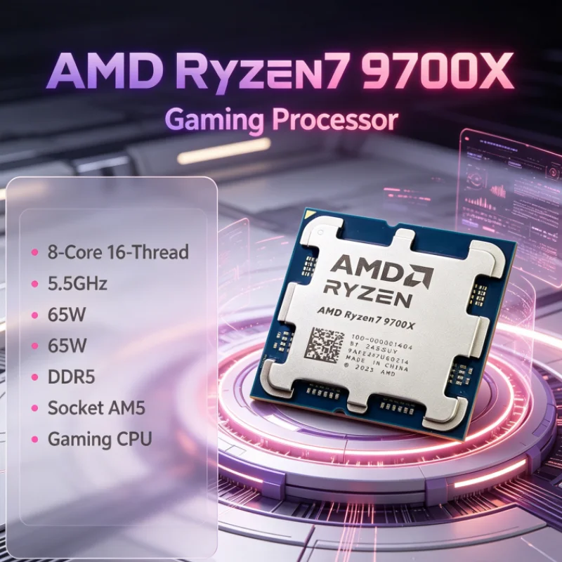 Amd Cpu Ryzen 7 - AMD Ryzen 7 9700X 8 Çekirdekli