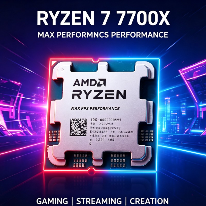 Amd Cpu Ryzen 7 - AMD Ryzen 7 7700X Çoklu İşlemci