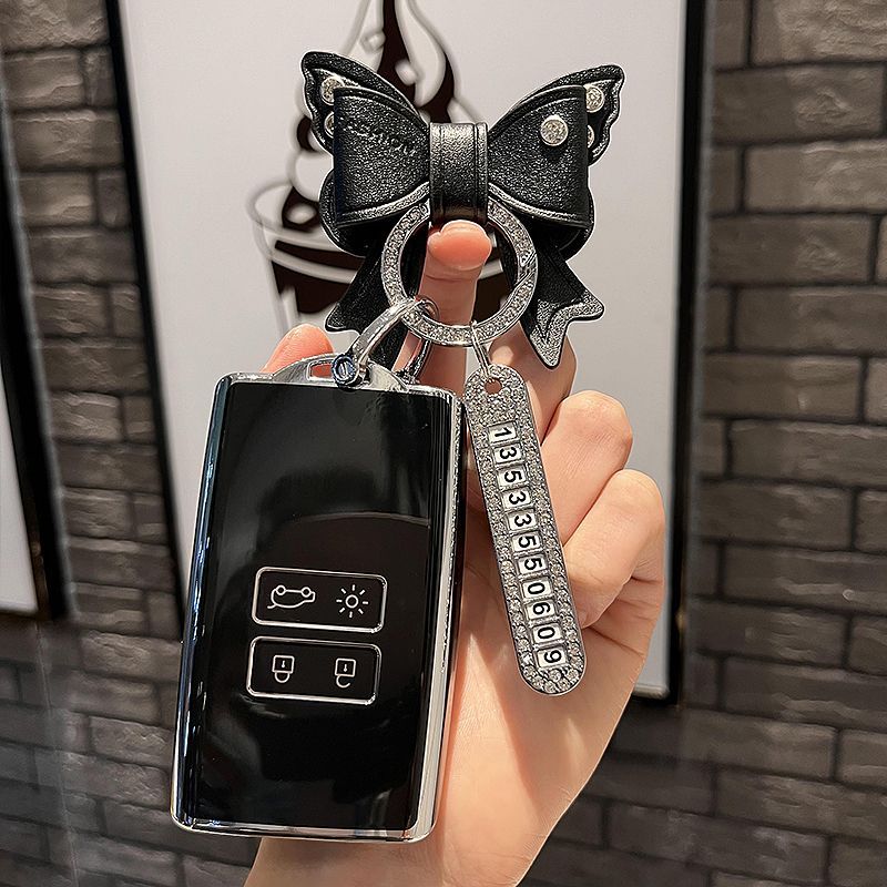 Tech Accessories Renault - Araba anahtarı durum kılıfı Renault Megane
