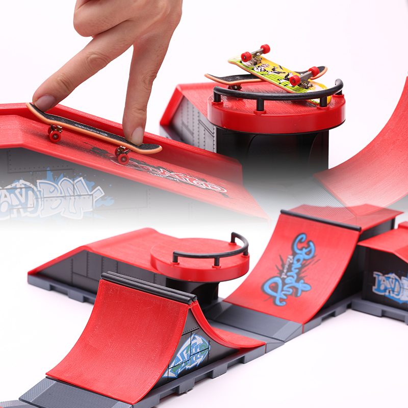 Tech Deck Accessories - 6 In 1 Parmak Kaykay DIY