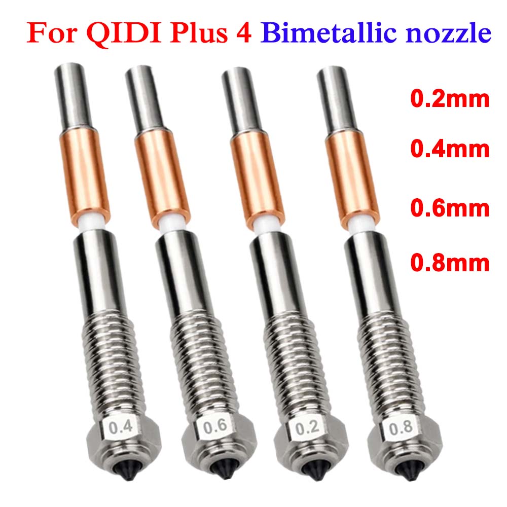 Tech Accessories Shop - QIDI Plus 4 Bimetal Nozul 0.2mm