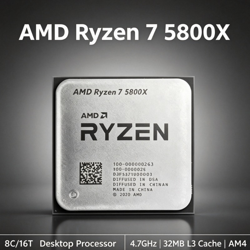 Amd Cpu Ryzen 7 - AMD Ryzen 7 5800X AM4 Serisi