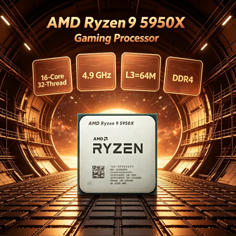 Amd Cpu Ryzen 9 - AMD Ryzen 9 5950X 105W Oyun