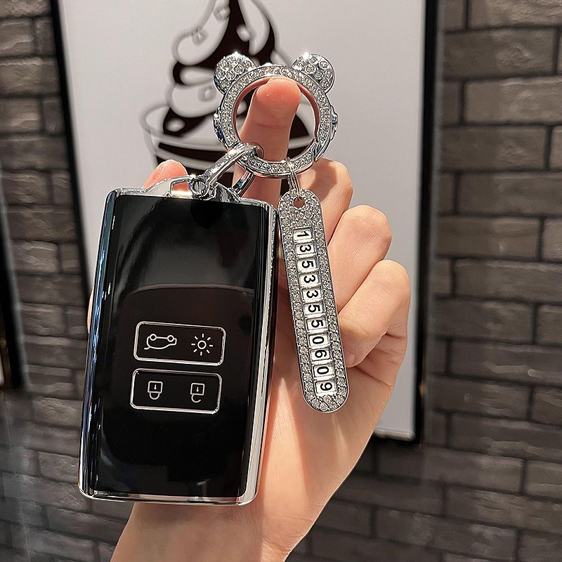 Tech Accessories Renault - Araba anahtarı durum kılıfı Renault Megane