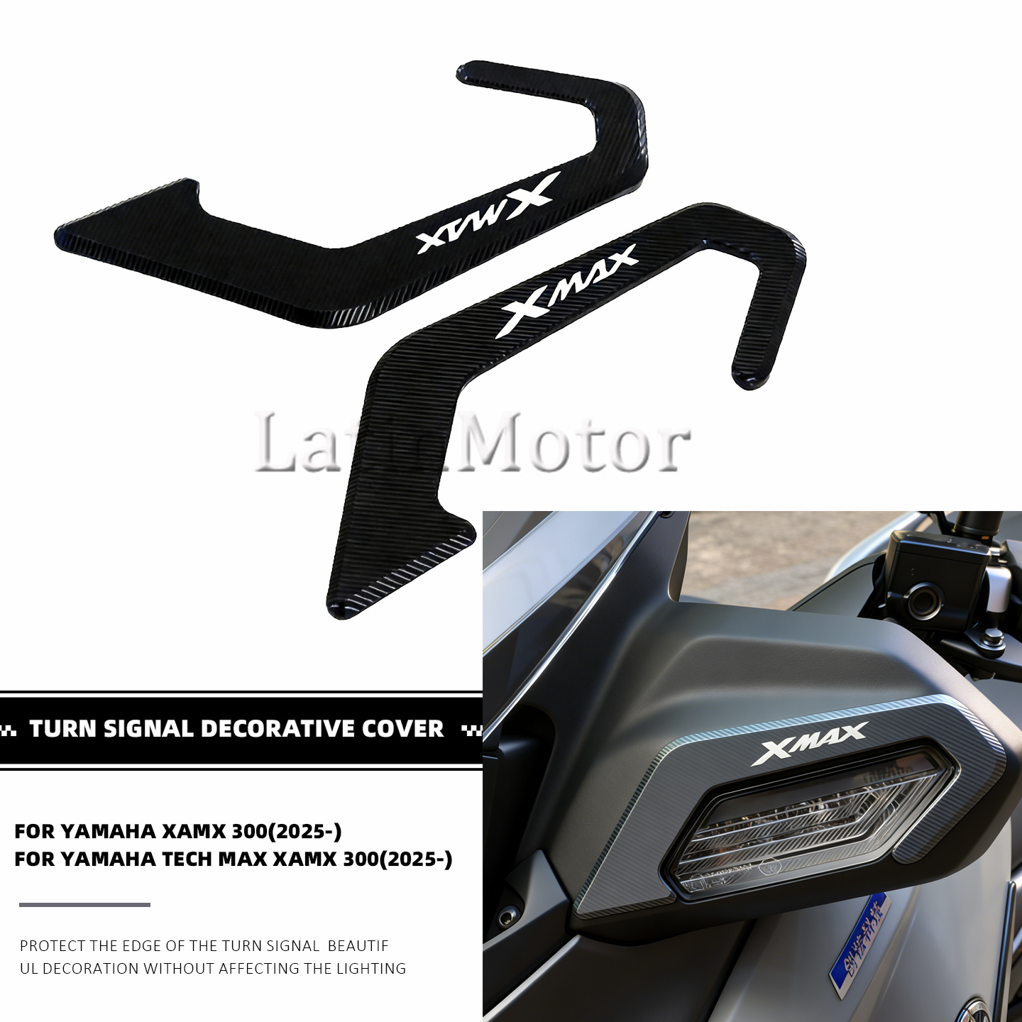 Xmax Tech Max Accessories - Yamaha XMAX300 XMAX TECH MAX X-MAX