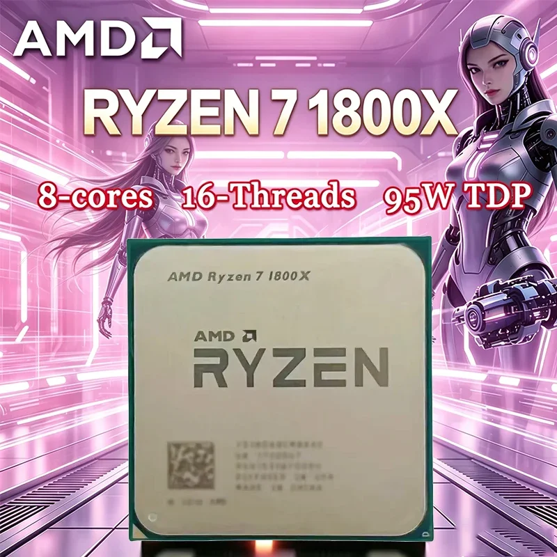 AMD Ryzen 7 1800X CPU 3.60GHz- - Amd Cpu Ryzen 7 incelemesi ve fiyatı