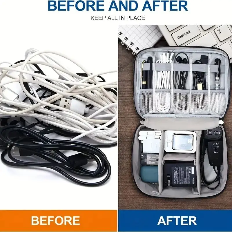 Elektronik Aksesuarlar Kablola - Tech Accessories Storage incelemesi ve fiyatı