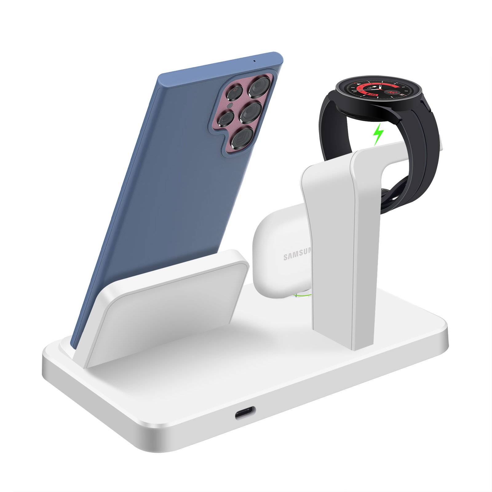 3'ü 1 Arada Tip C Portlu Kablo - Wireless Charger 3 In 1 incelemesi ve fiyatı