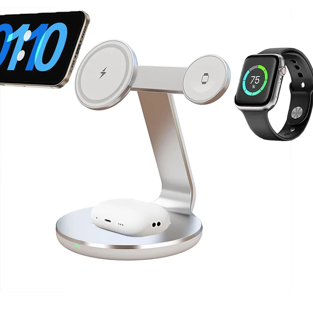 3'ü 1 Arada Kablosuz Şarj Stan - Wireless Charger 3 In 1 incelemesi ve fiyatı