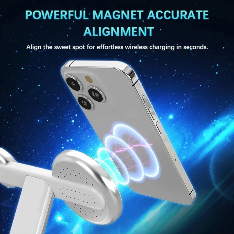 3'ü 1 Arada Kablosuz Şarj Stan - Wireless Charger 3 In 1 incelemesi ve fiyatı