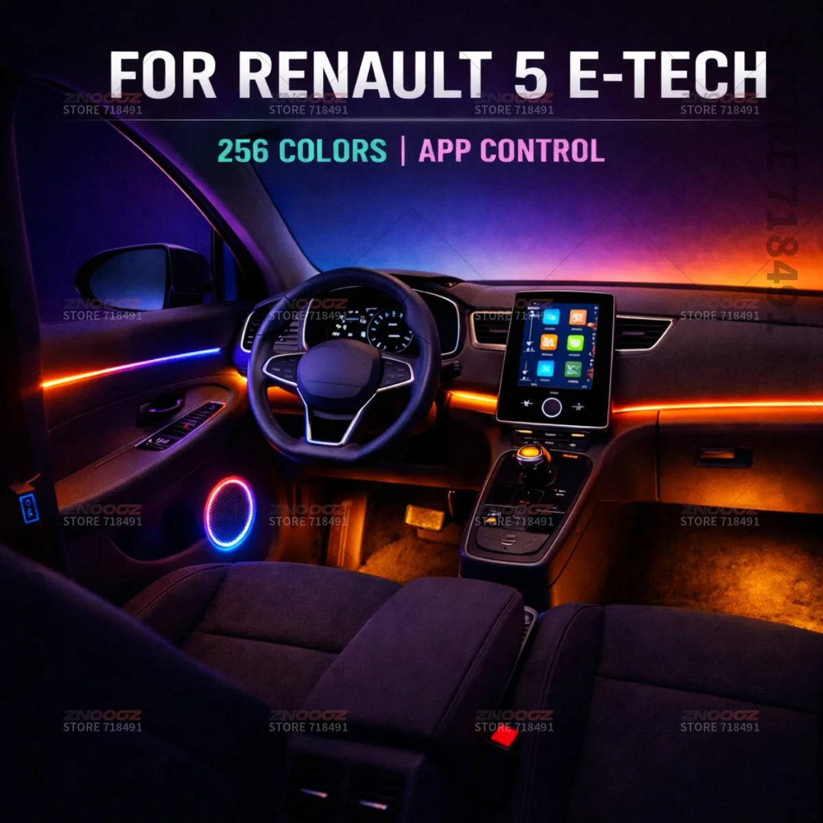 22'si 1 arada RGB Araba İç Mek - Tech Accessories Renault incelemesi ve fiyatı