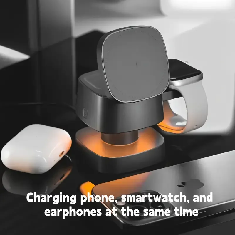 iPhone 17 16 15 14 13 12 için  - Wireless Charger 3 In 1 incelemesi ve fiyatı