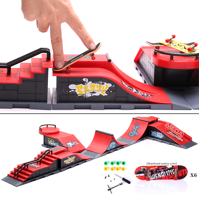 6 In 1 Parmak Kaykay DIY Paten - Tech Deck Accessories incelemesi ve fiyatı