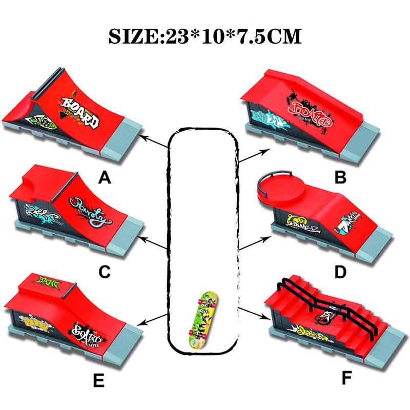 6 In 1 Parmak Kaykay DIY Paten - Tech Deck Accessories incelemesi ve fiyatı