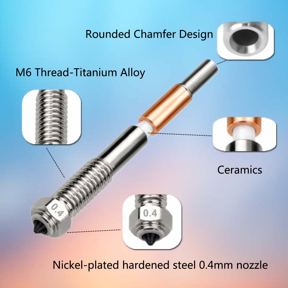 QIDI Plus 4 Bimetal Nozul 0.2m - Tech Accessories Shop incelemesi ve fiyatı