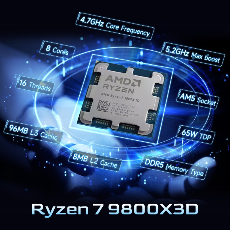 AMD Ryzen 7 9800X3D AAA Oyun İ - Amd Cpu Ryzen 7 incelemesi ve fiyatı